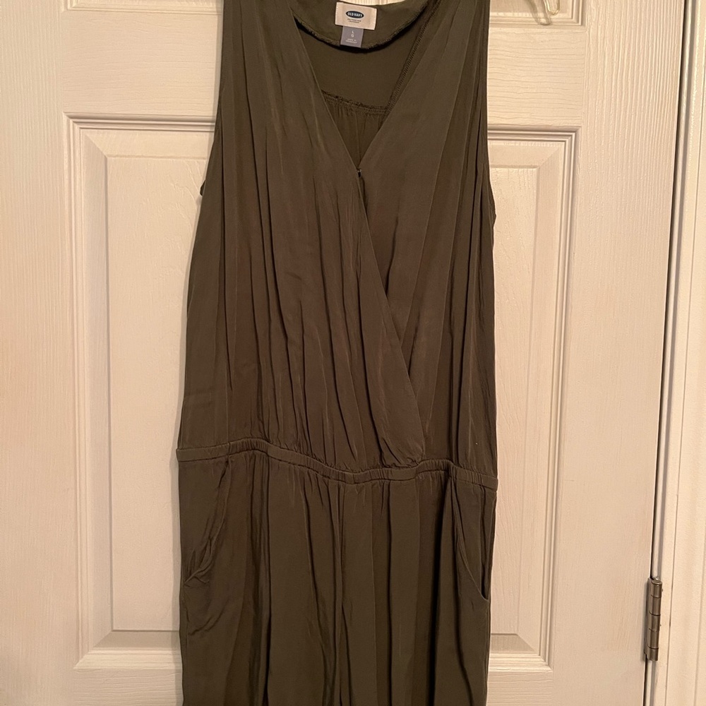 Old Navy Army Green Romper (Shorts)